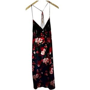 Ambrielle Size Large Nightgown Slip Dress Nightie Floral Romantic Sexy Pajama